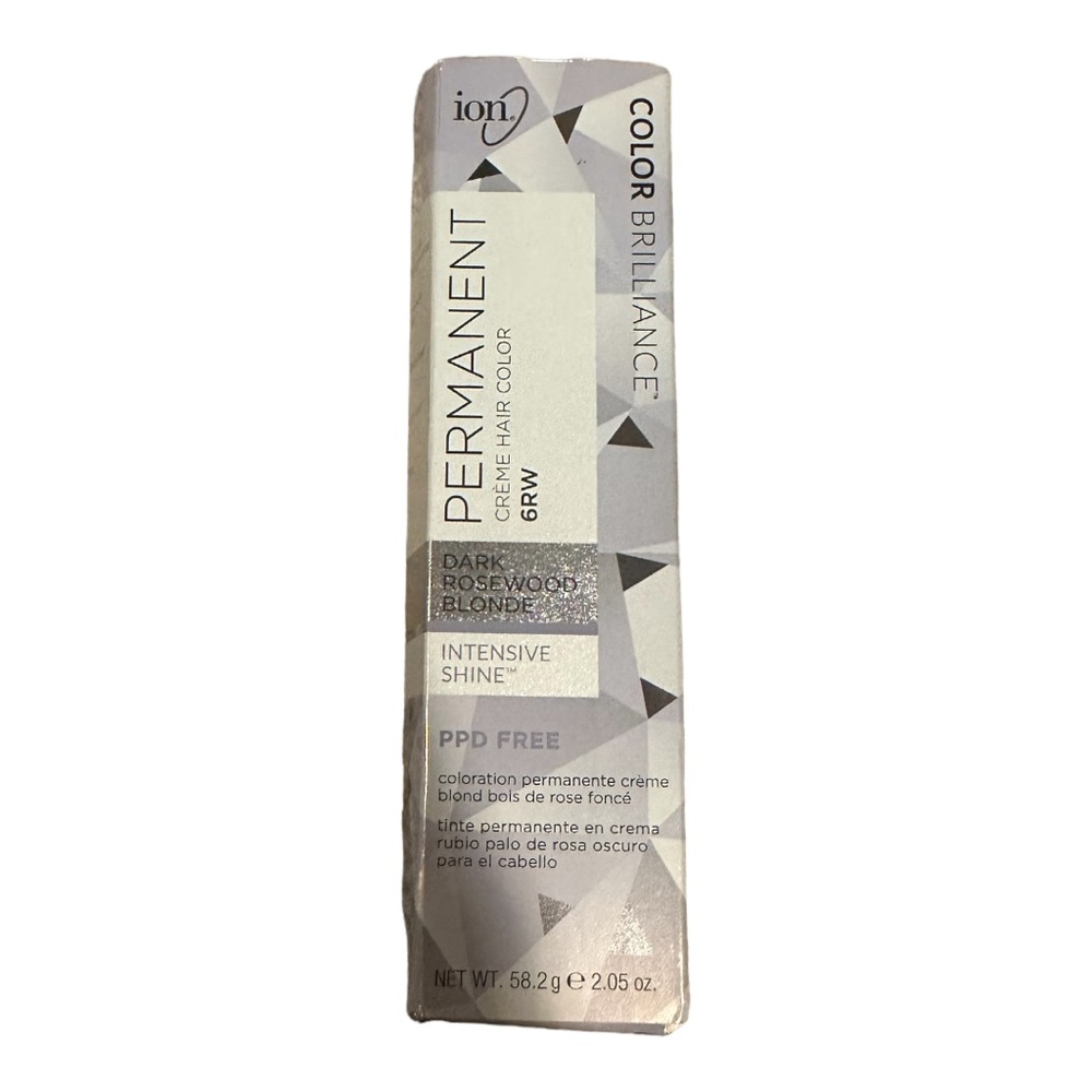 Ion 6RW Dark Rosewood Blonde Permanent Creme Hair Color